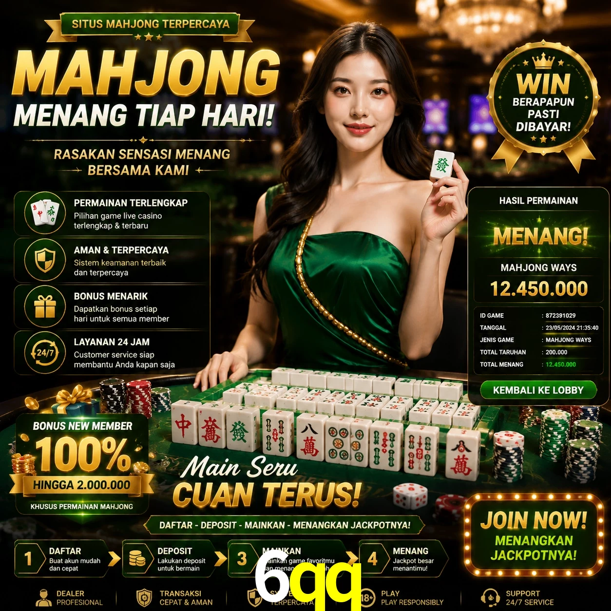 Cashback VIP 6qq - reembolso semanal